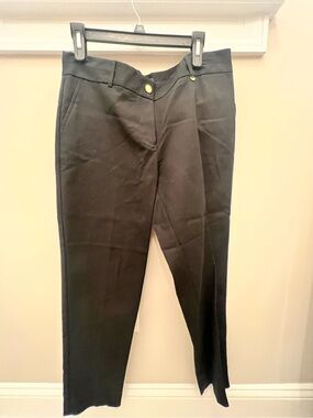 Jones New York Grace Black Straight Leg Dress Pants